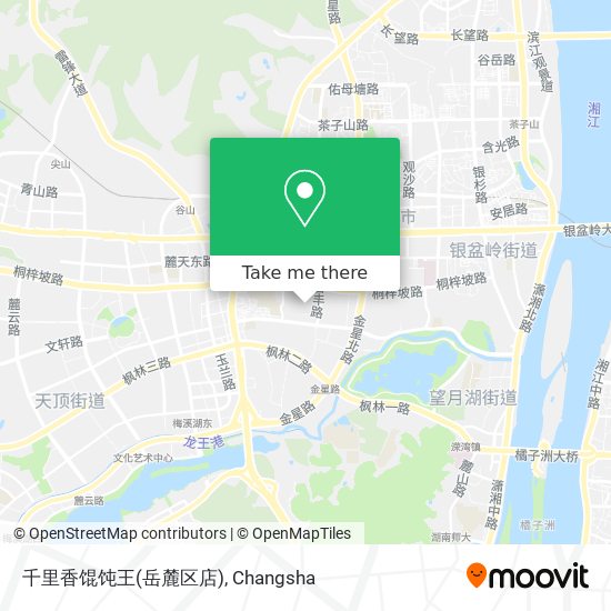 千里香馄饨王(岳麓区店) map