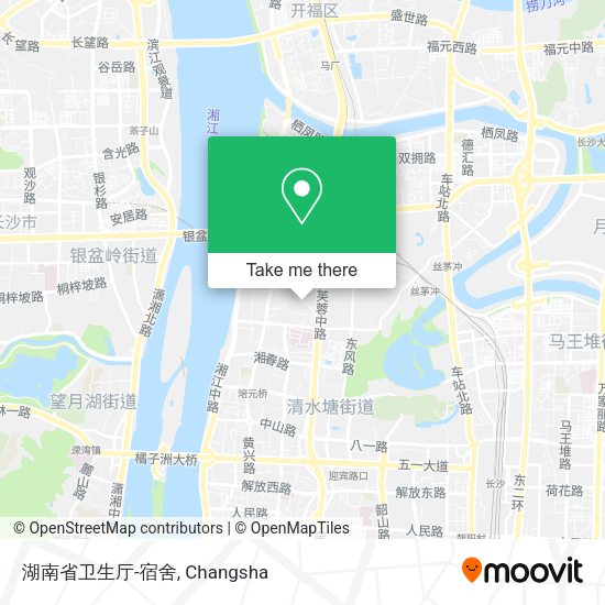 湖南省卫生厅-宿舍 map