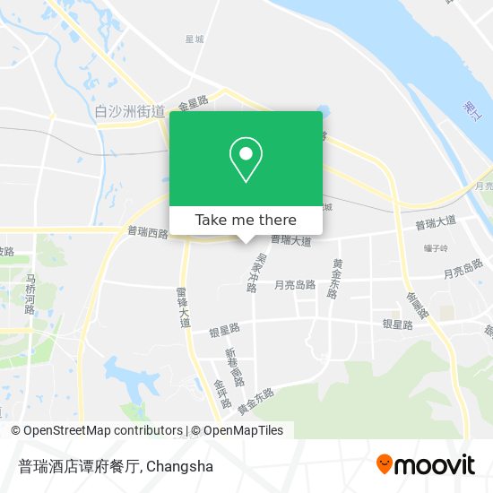 普瑞酒店谭府餐厅 map