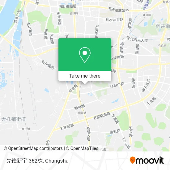 先锋新宇-362栋 map
