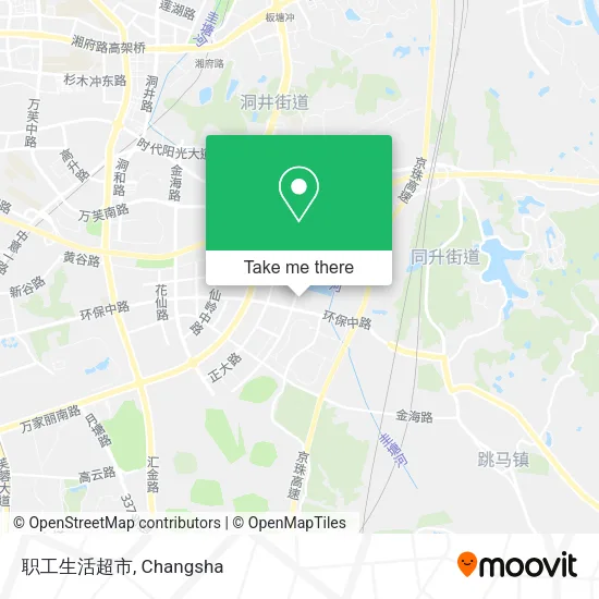 职工生活超市 map
