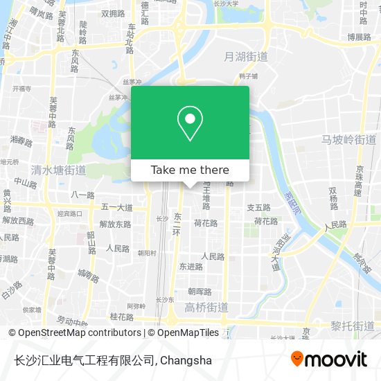 长沙汇业电气工程有限公司 map