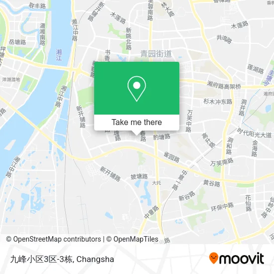 九峰小区3区-3栋 map