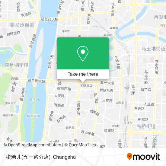 蜜糖儿(五一路分店) map