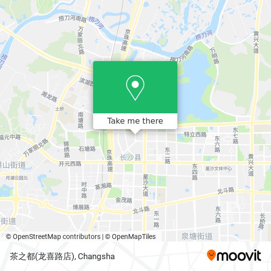 茶之都(龙喜路店) map