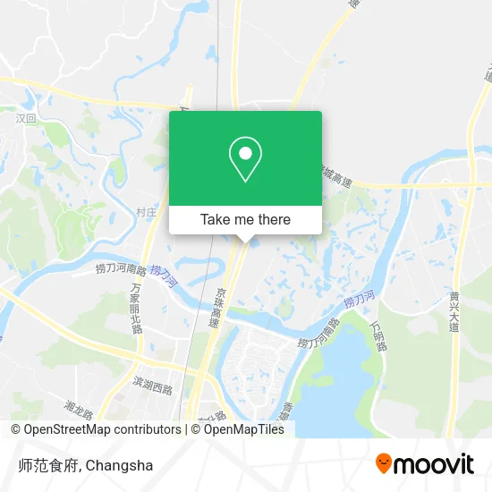 师范食府 map