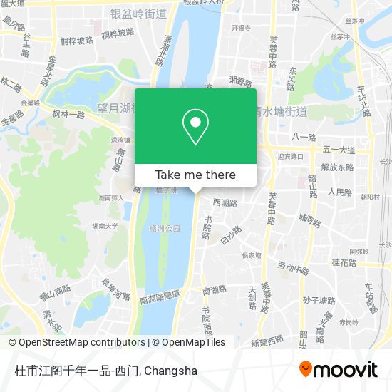 杜甫江阁千年一品-西门 map