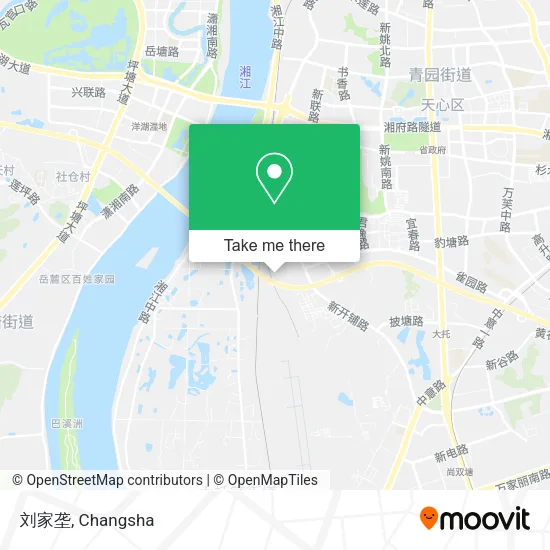 刘家垄 map
