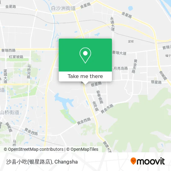 沙县小吃(银星路店) map
