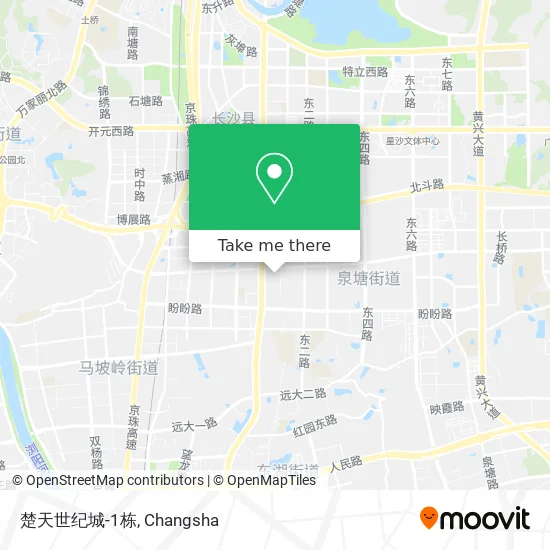 楚天世纪城-1栋 map