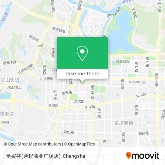 曼妮芬(通程商业广场店) map
