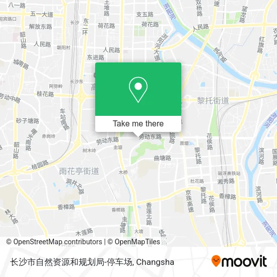 长沙市自然资源和规划局-停车场 map