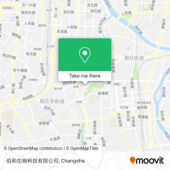 佰和生物科技有限公司 map