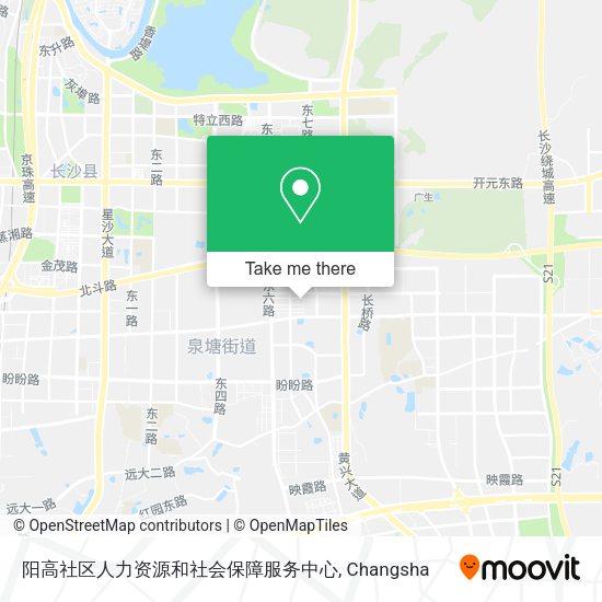 阳高社区人力资源和社会保障服务中心 map