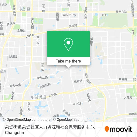泉塘街道泉塘社区人力资源和社会保障服务中心 map