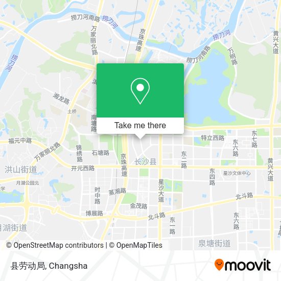 县劳动局 map