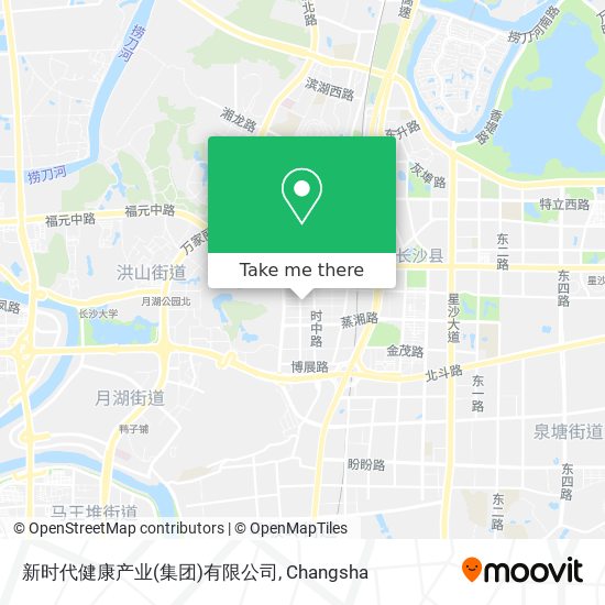 新时代健康产业(集团)有限公司 map
