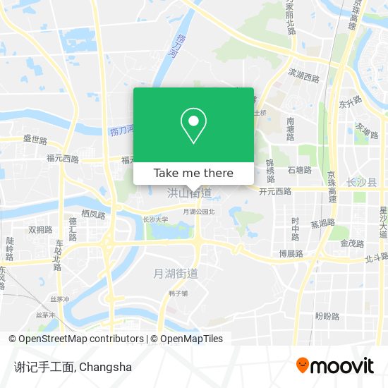 谢记手工面 map