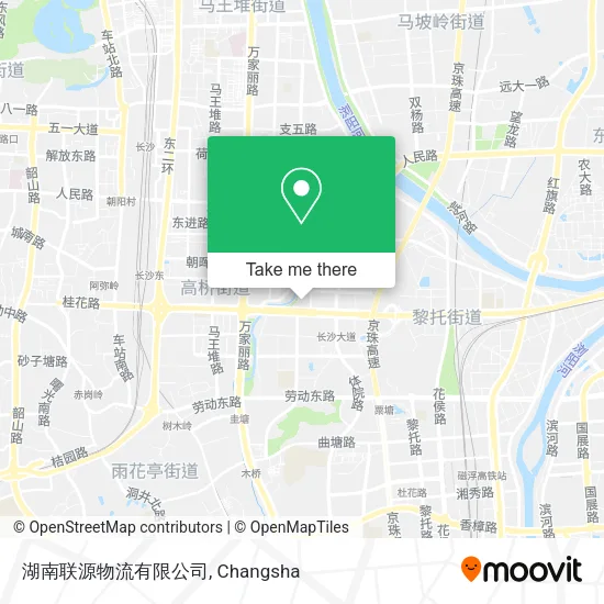 湖南联源物流有限公司 map