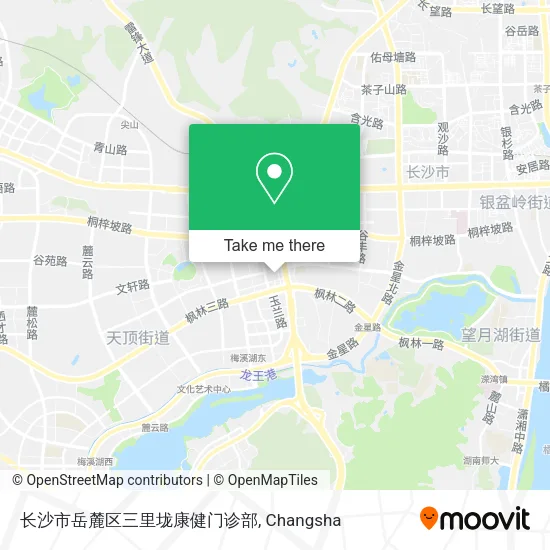 长沙市岳麓区三里垅康健门诊部 map