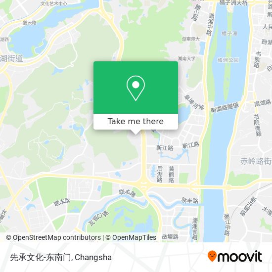 先承文化-东南门 map