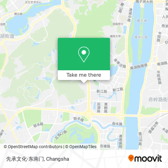 先承文化-东南门 map