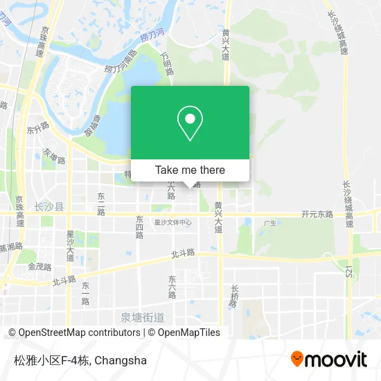 松雅小区F-4栋 map