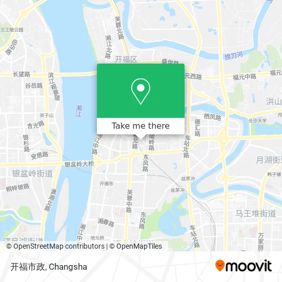开福市政 map