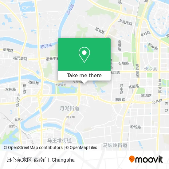 归心苑东区-西南门 map