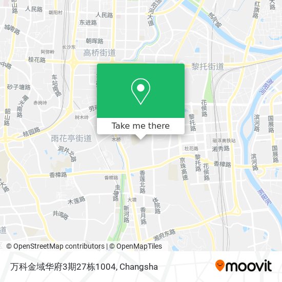 万科金域华府3期27栋1004 map