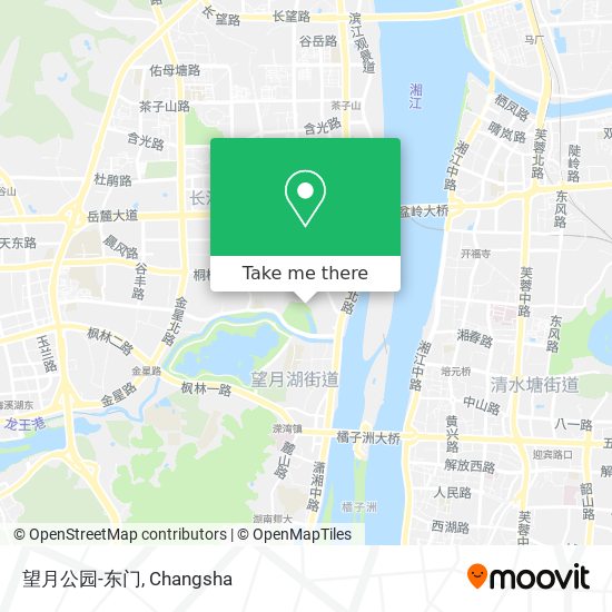 望月公园-东门 map