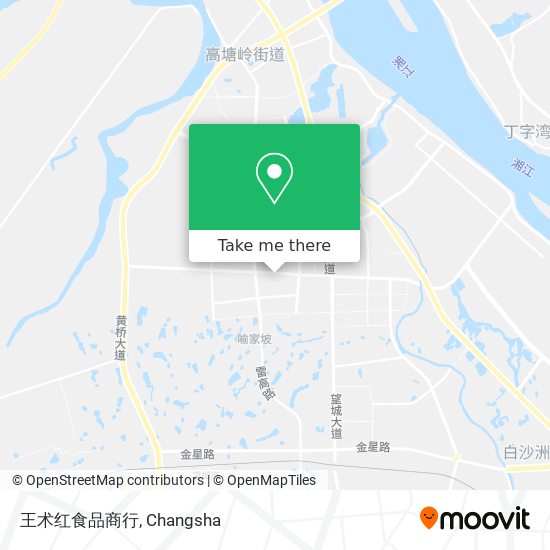 王术红食品商行 map