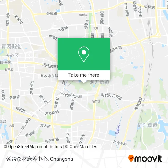 紫露森林康养中心 map