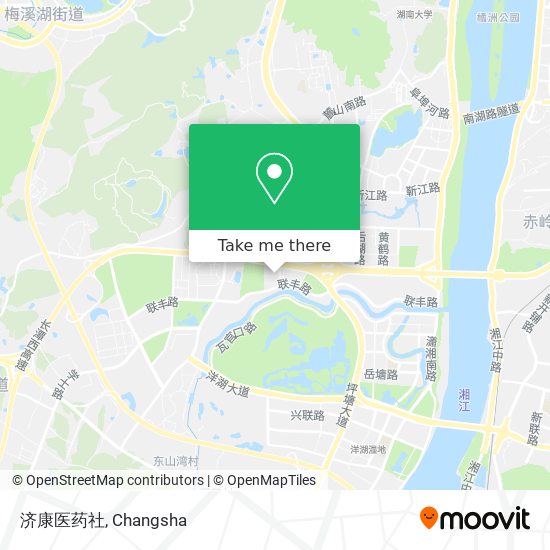 济康医药社 map