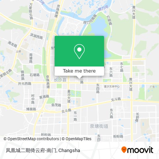 凤凰城二期倚云府-南门 map