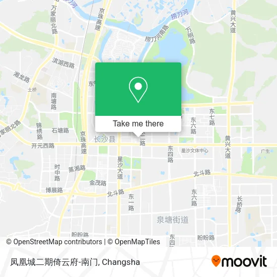 凤凰城二期倚云府-南门 map