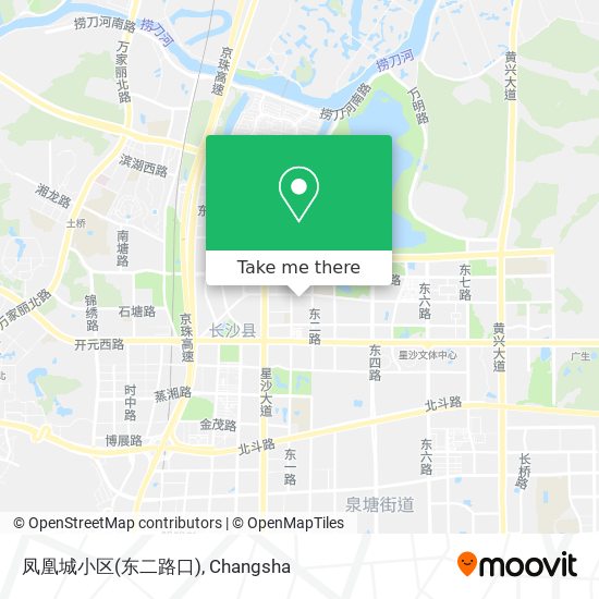 凤凰城小区(东二路口) map