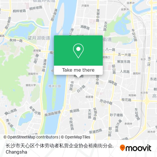 长沙市天心区个体劳动者私营企业协会裕南街分会 map
