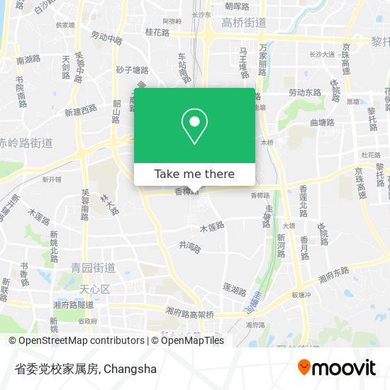 省委党校家属房 map