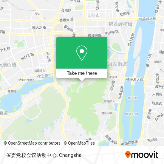 省委党校会议活动中心 map