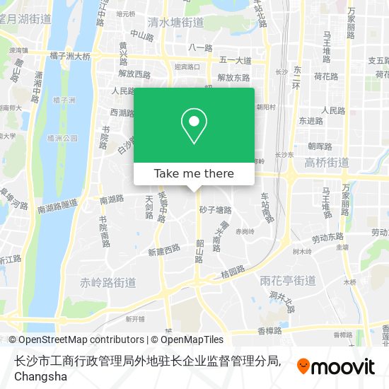 长沙市工商行政管理局外地驻长企业监督管理分局 map