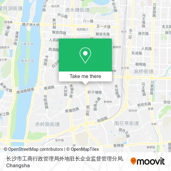 长沙市工商行政管理局外地驻长企业监督管理分局 map