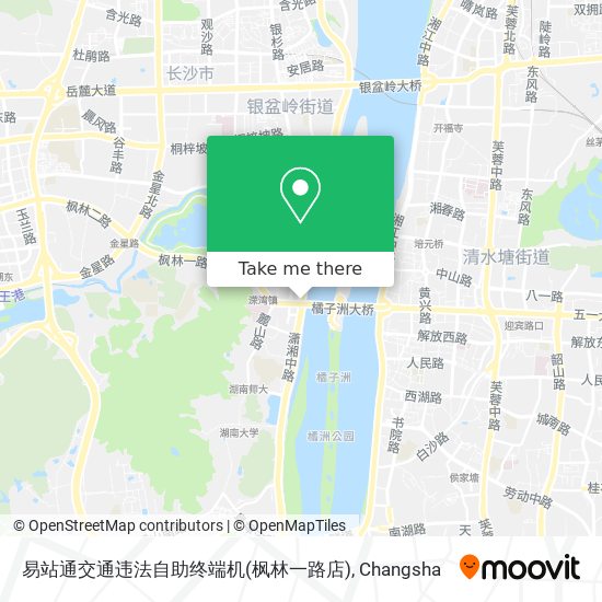 易站通交通违法自助终端机(枫林一路店) map