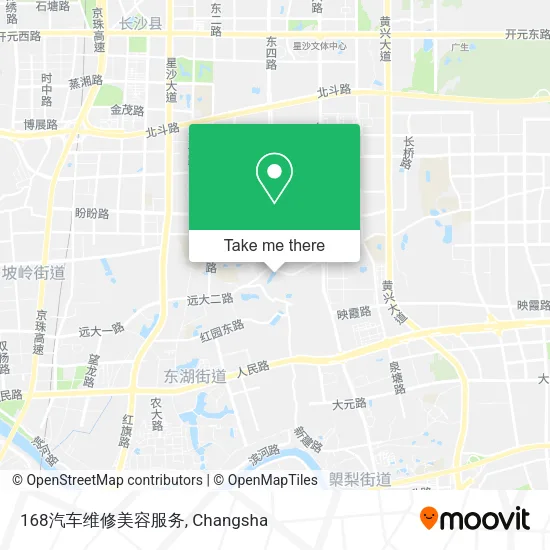 168汽车维修美容服务 map