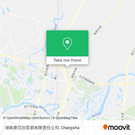 湖南赛贝尔贸易有限责任公司 map