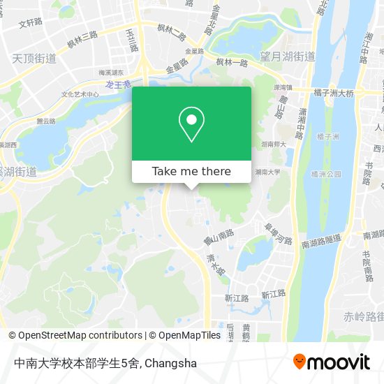 中南大学校本部学生5舍 map