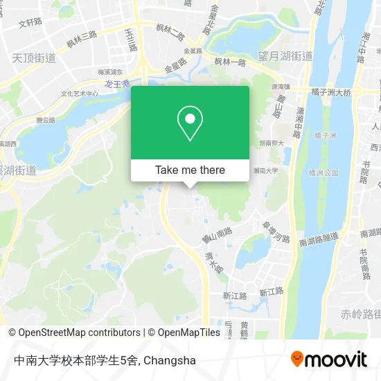 中南大学校本部学生5舍 map