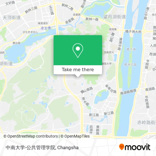 中南大学-公共管理学院 map