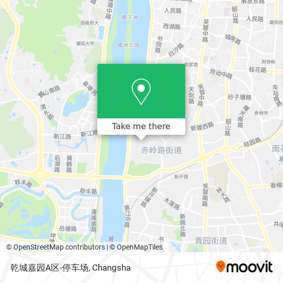 乾城嘉园A区-停车场 map