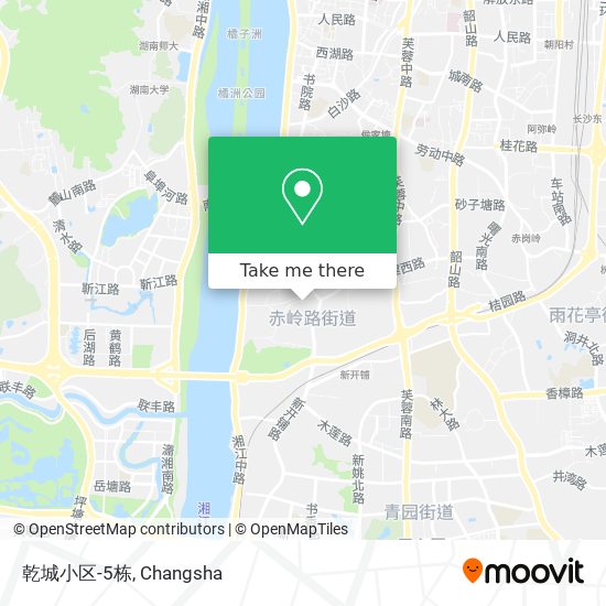 乾城小区-5栋 map